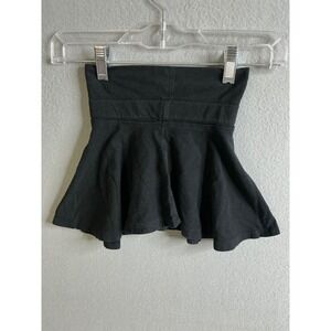Old Navy Skirt Girls‎ 3T Black Flared Elastic Waist Casual Kid's